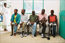 Amputees in Kuito Hospital, Angola