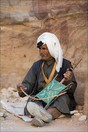 Musician in Petra, Jordan